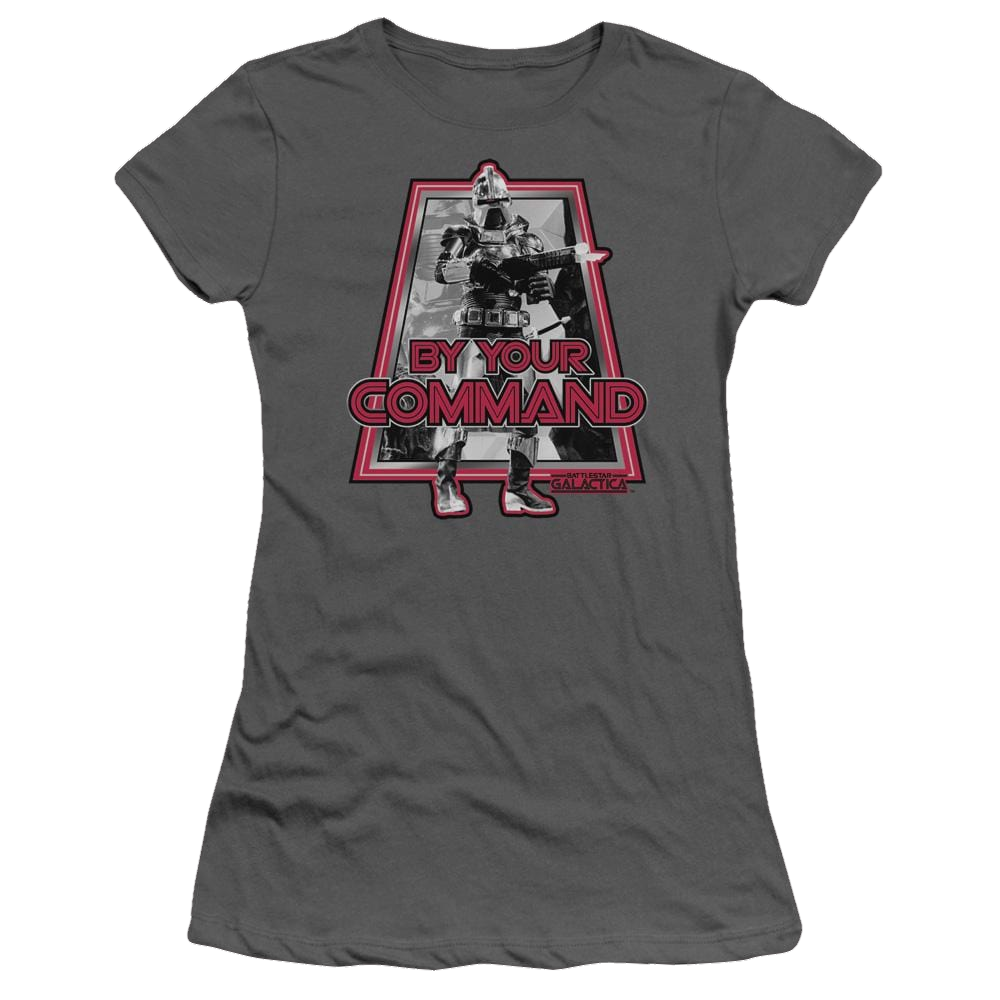 Battlestar Galactica By Your Command(classic) - Juniors T-Shirt