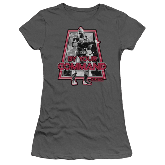 Battlestar Galactica By Your Command(classic) - Juniors T-Shirt