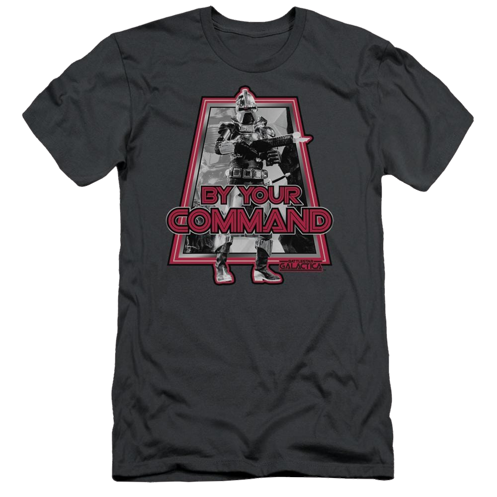 Battlestar Galactica By Your Command(classic) - Men's Slim Fit T-Shirt