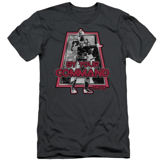Battlestar Galactica By Your Command(classic) - Men's Slim Fit T-Shirt