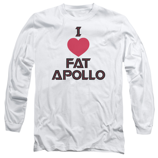 Battlestar Galactica I Heart Fat Apollo - Men's Long Sleeve T-Shirt