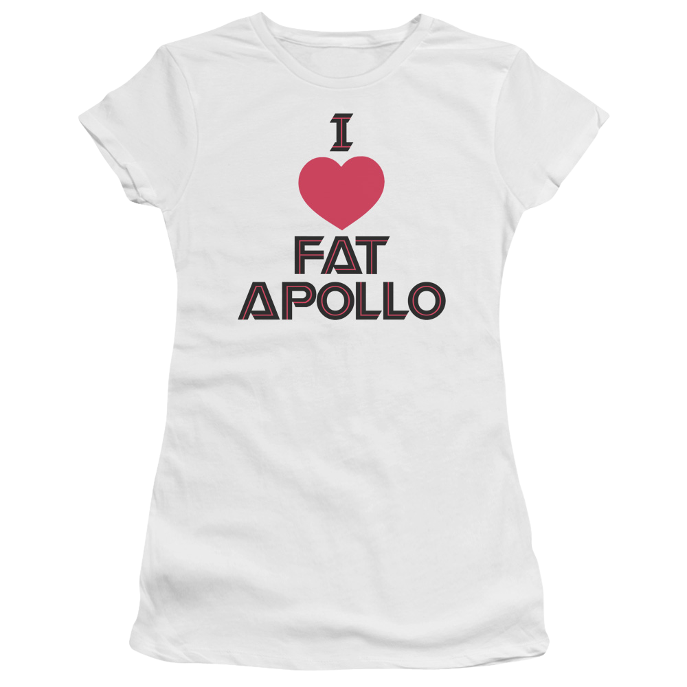 Battlestar Galactica I Heart Fat Apollo - Juniors T-Shirt