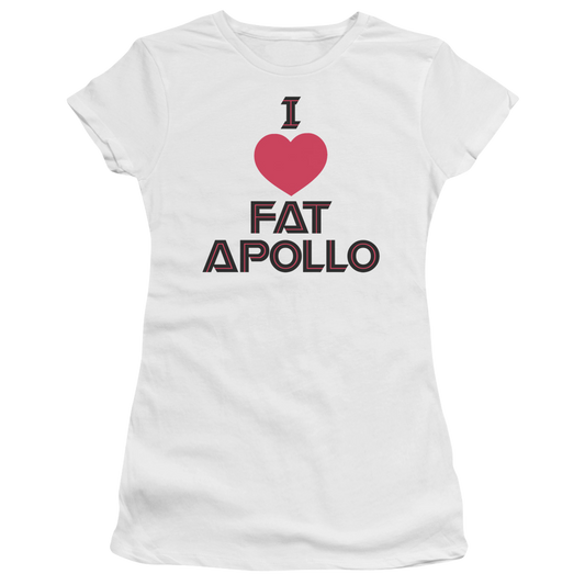 Battlestar Galactica I Heart Fat Apollo - Juniors T-Shirt