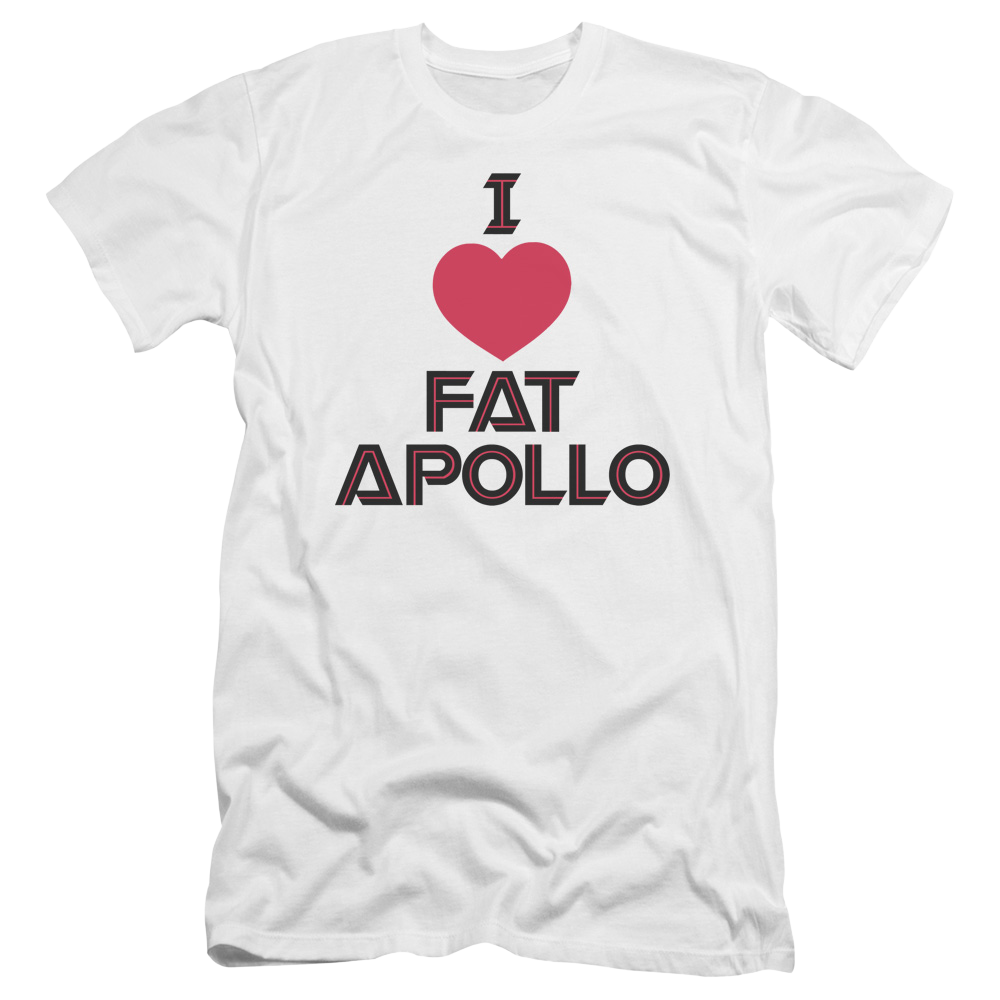Battlestar Galactica I Heart Fat Apollo - Men's Premium Slim Fit T-Shirt