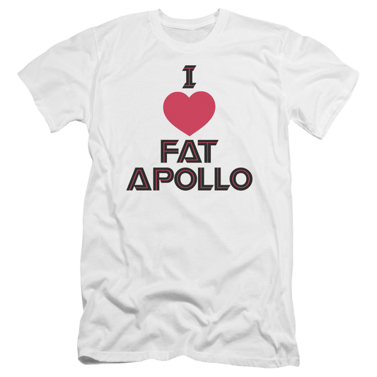 Battlestar Galactica I Heart Fat Apollo - Men's Premium Slim Fit T-Shirt