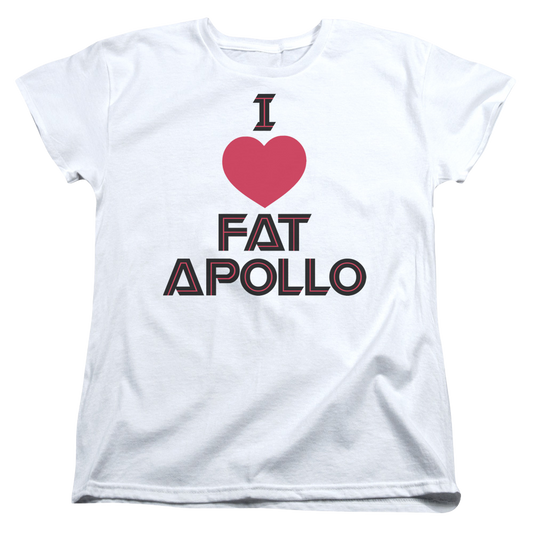 Battlestar Galactica I Heart Fat Apollo - Women's T-Shirt