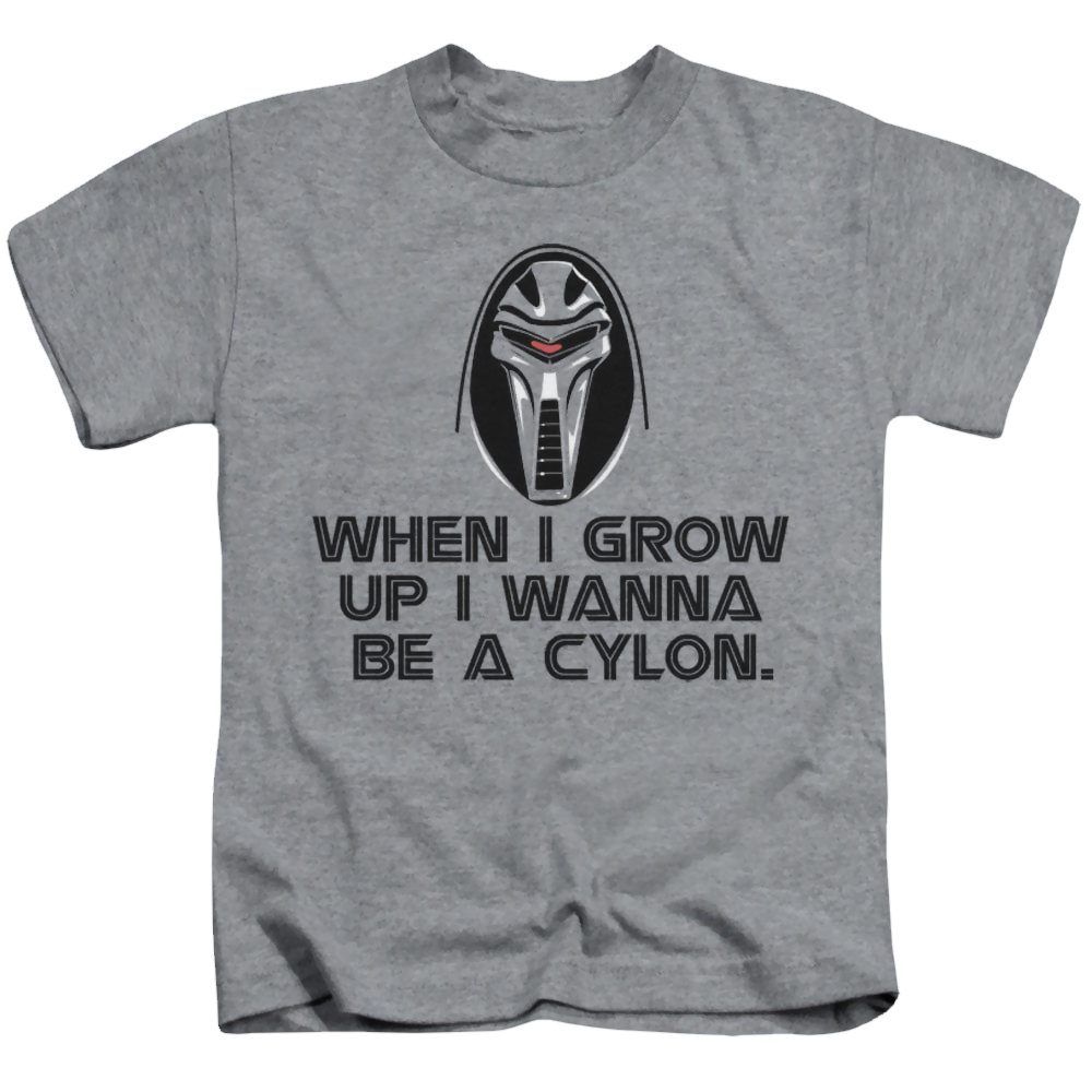 Battlestar Galactica (2004) Grow Up Cylon - Kid's T-Shirt