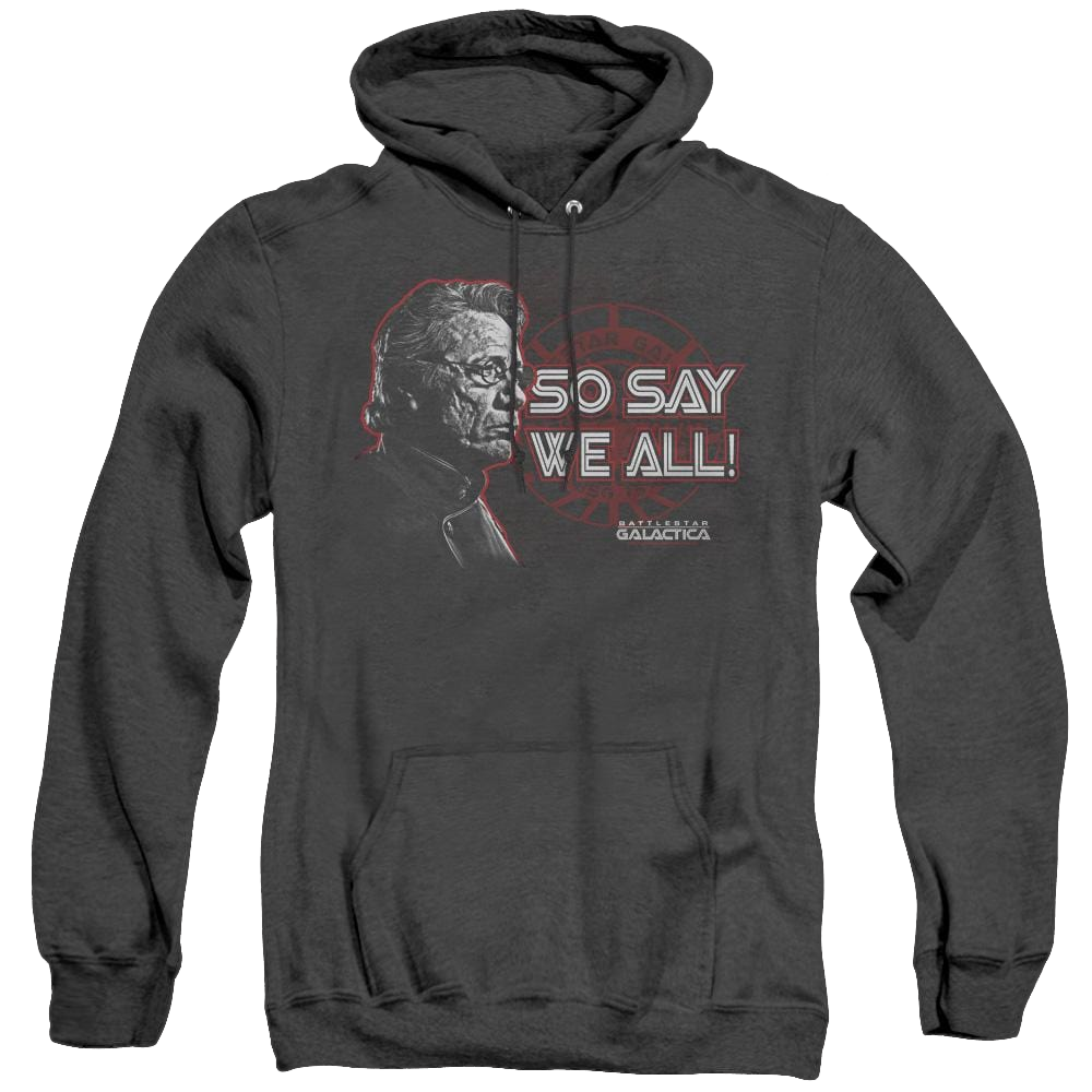 Battlestar Galactica (2004) So Say We All - Heather Pullover Hoodie