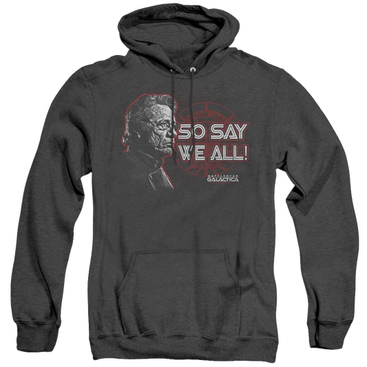 Battlestar Galactica (2004) So Say We All - Heather Pullover Hoodie