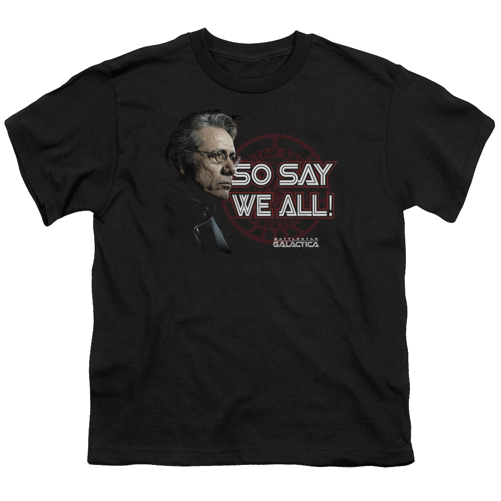 Battlestar Galactica (2004) So Say We All - Youth T-Shirt