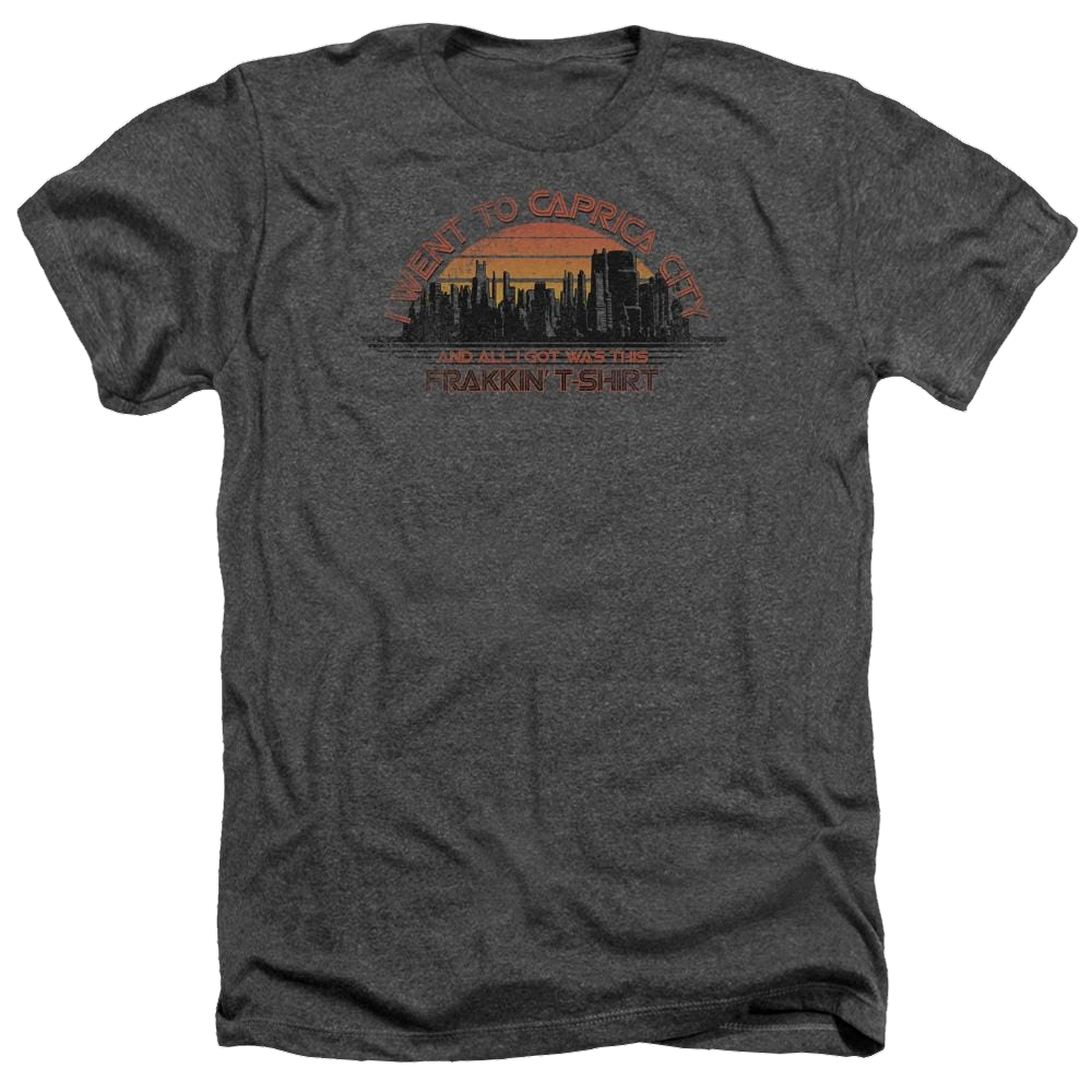 Battlestar Galactica Caprica City - Men's Heather T-Shirt