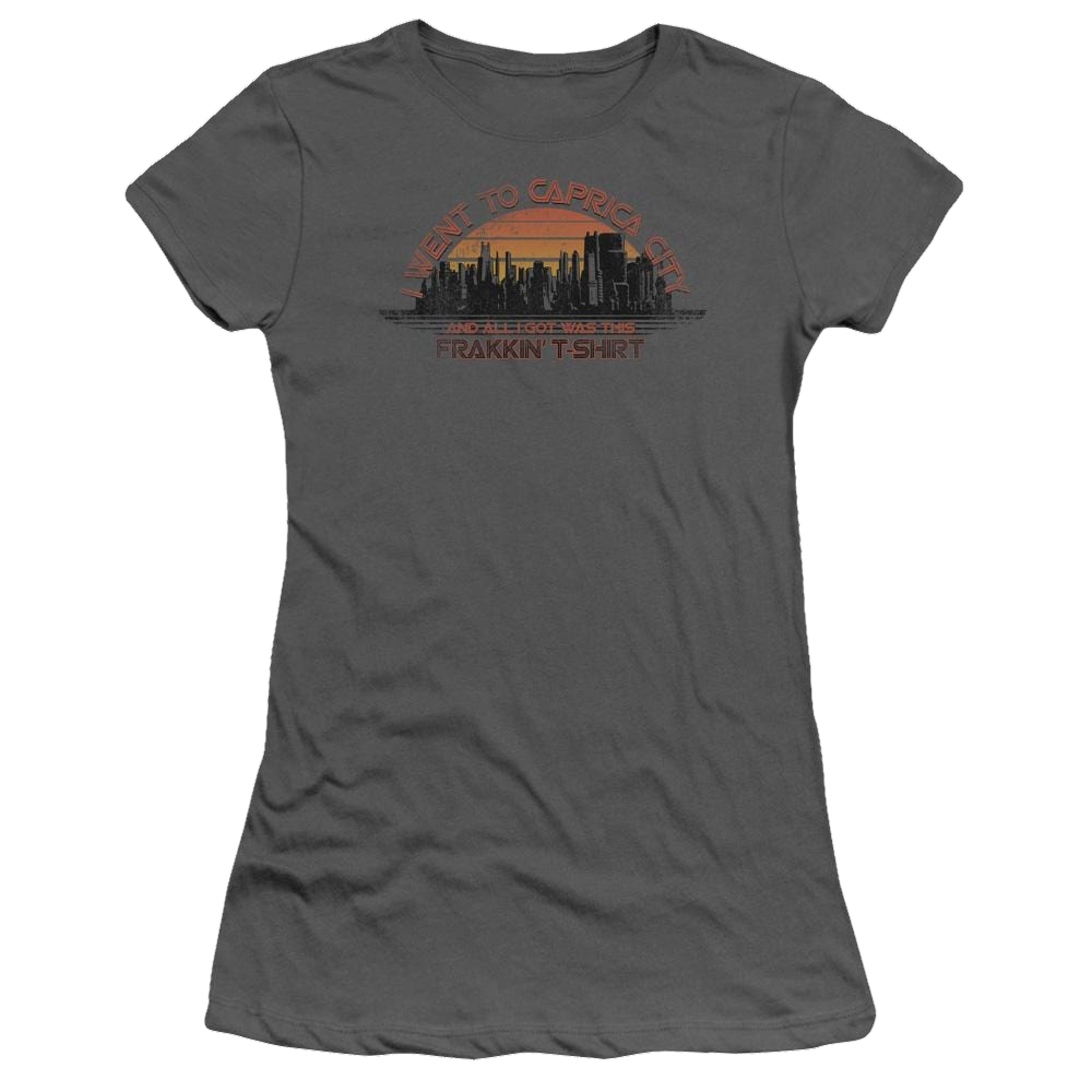 Battlestar Galactica Caprica City - Juniors T-Shirt