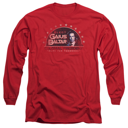 Battlestar Galactica Elect Gaius - Men's Long Sleeve T-Shirt