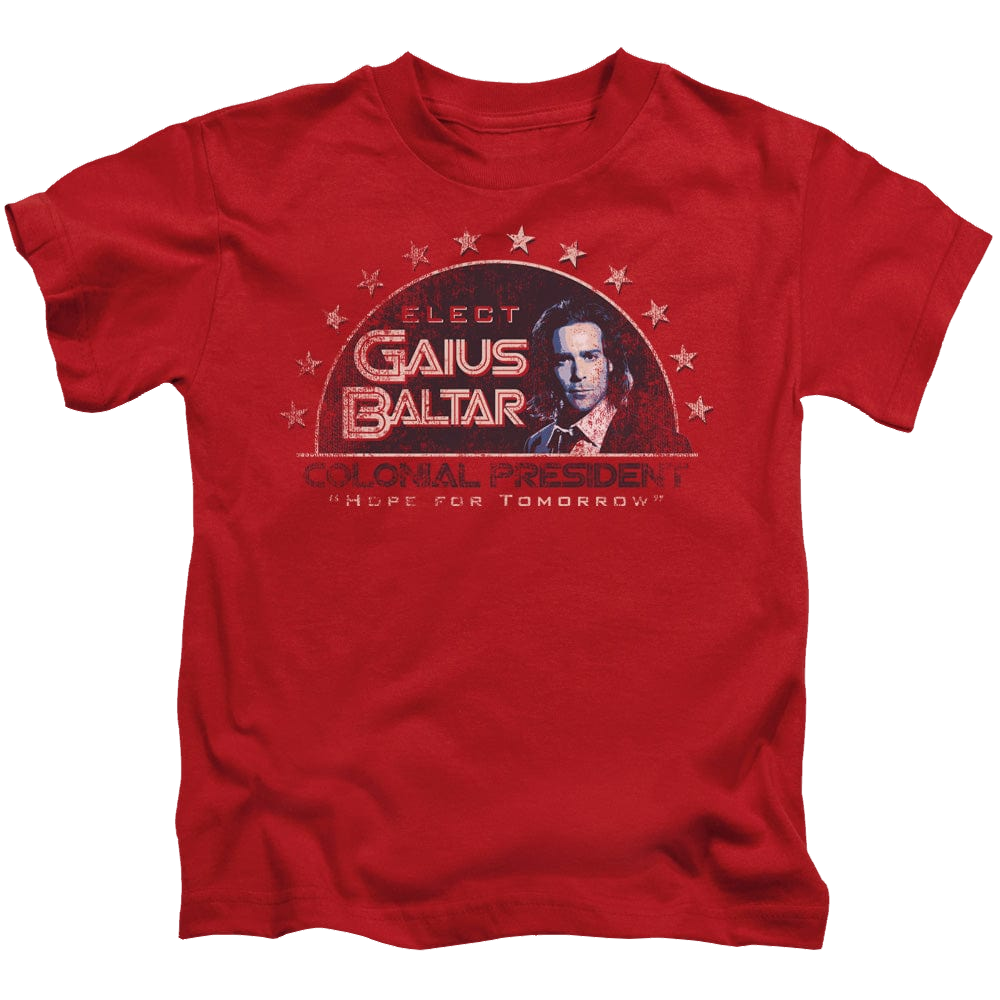 Battlestar Galactica (2004) Elect Gaius - Kid's T-Shirt