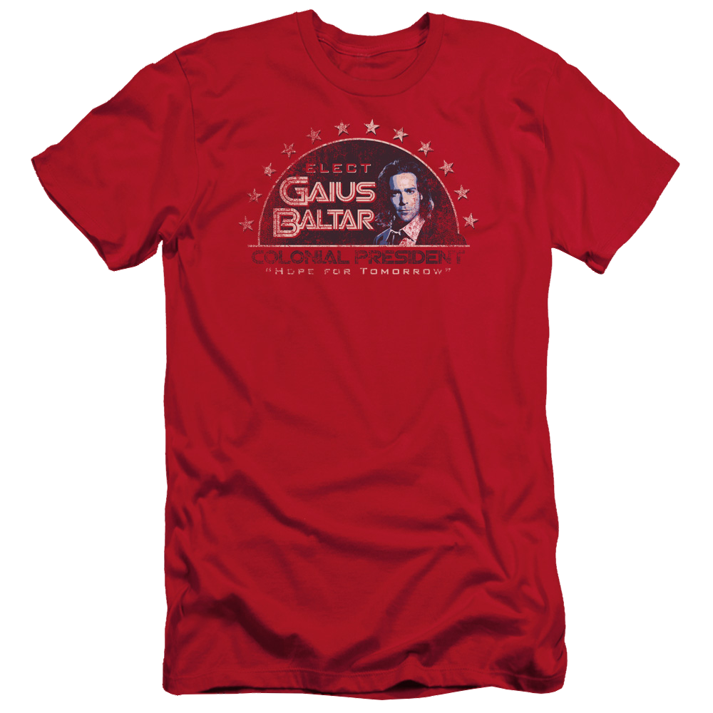 Battlestar Galactica Elect Gaius - Men's Slim Fit T-Shirt