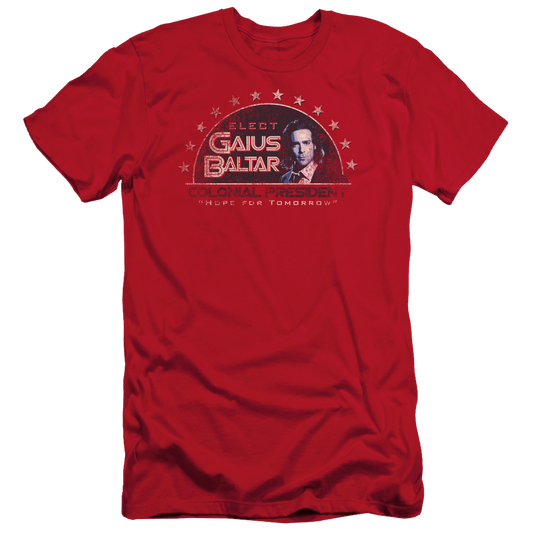 Battlestar Galactica Elect Gaius - Men's Slim Fit T-Shirt