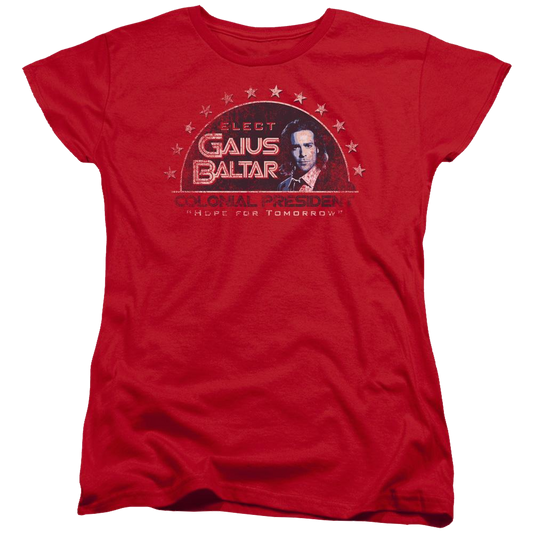 Battlestar Galactica Elect Gaius - Women's T-Shirt