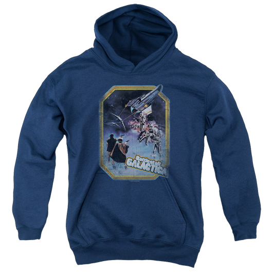 Battlestar Galactica (1978) Poster Iron On - Youth Hoodie