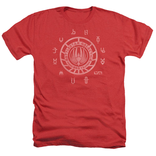 Battlestar Galactica Colonies - Men's Heather T-Shirt