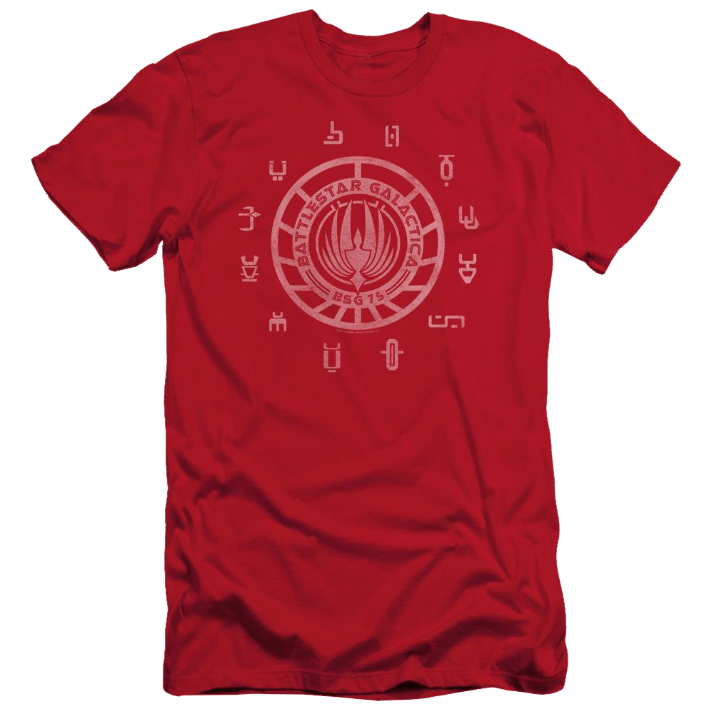 Battlestar Galactica Colonies - Men's Slim Fit T-Shirt