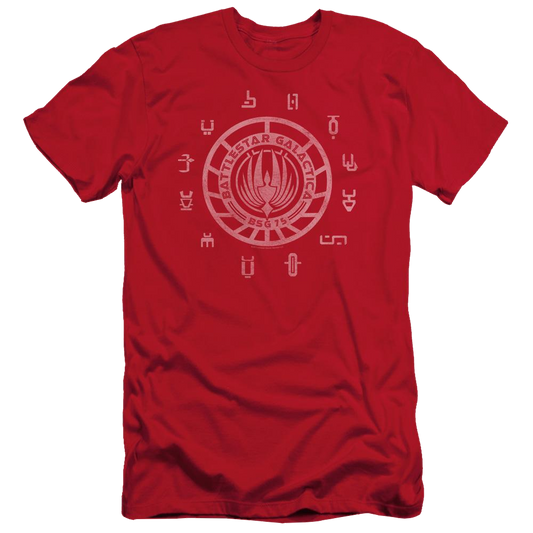 Battlestar Galactica Colonies - Men's Slim Fit T-Shirt