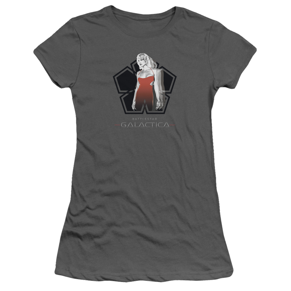 Battlestar Galactica Cylon Tech - Juniors T-Shirt