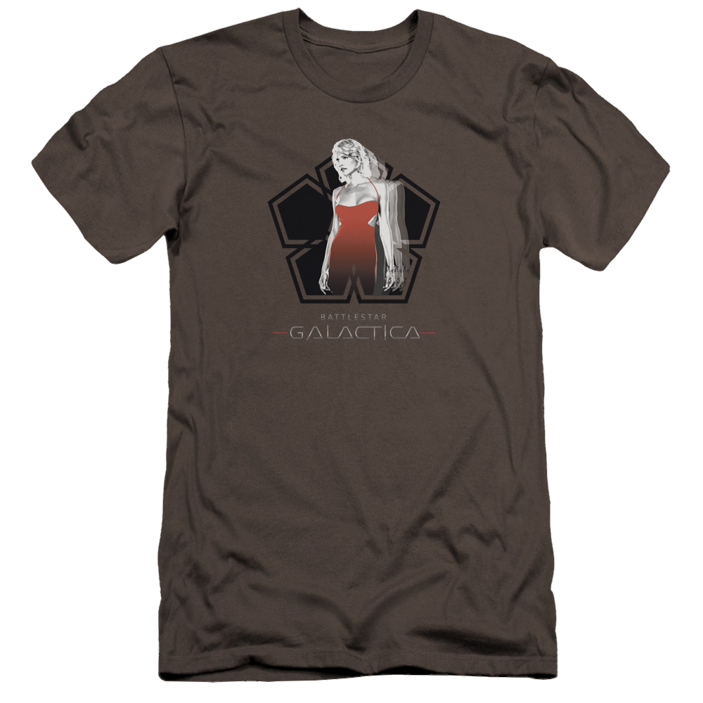 Battlestar Galactica Cylon Tech - Men's Premium Slim Fit T-Shirt