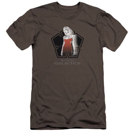 Battlestar Galactica Cylon Tech - Men's Premium Slim Fit T-Shirt
