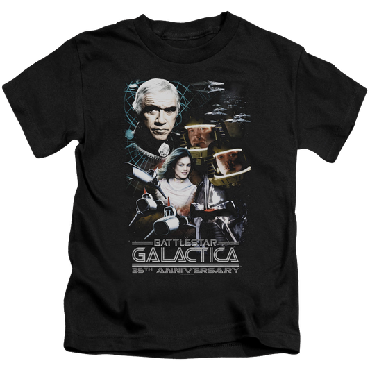 Battlestar Galactica (1978) 35Th Anniversary Collage - Kid's T-Shirt