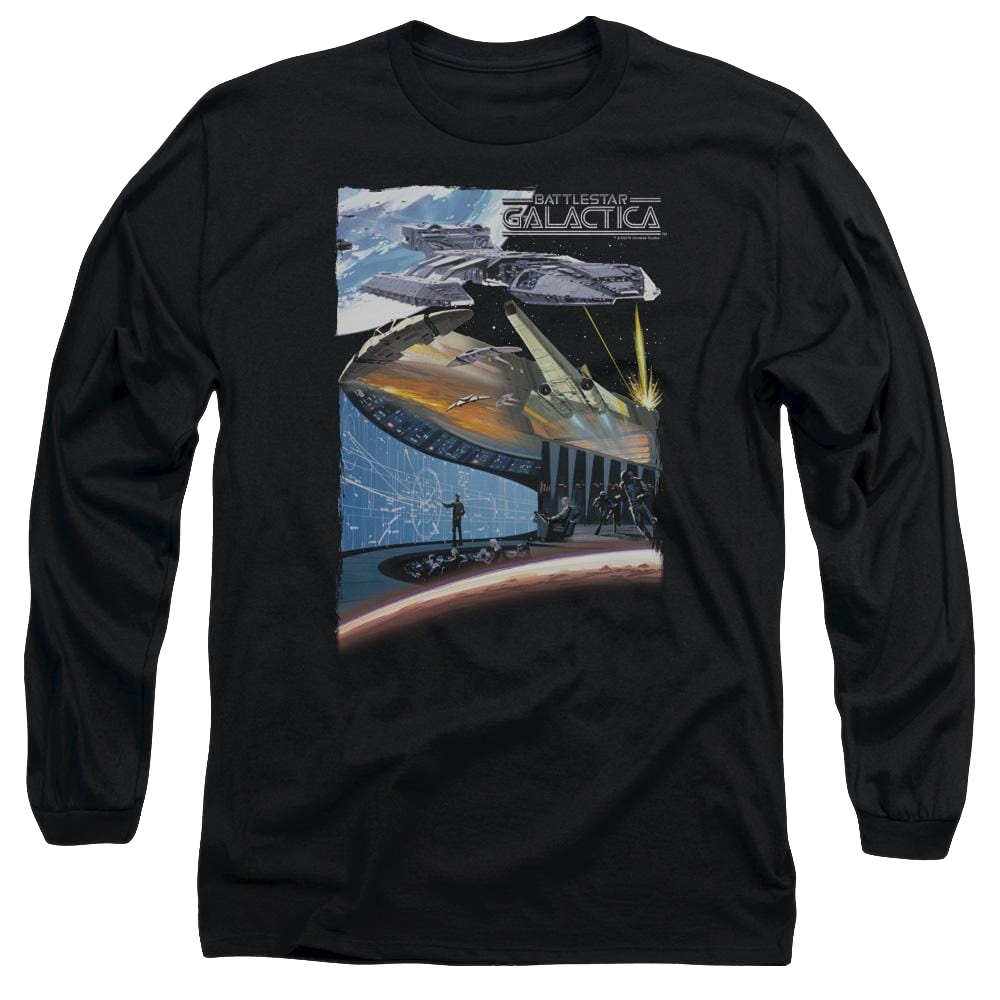 Battlestar Galactica Concept Art - Men's Long Sleeve T-Shirt