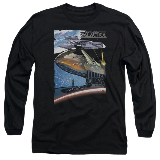 Battlestar Galactica Concept Art - Men's Long Sleeve T-Shirt