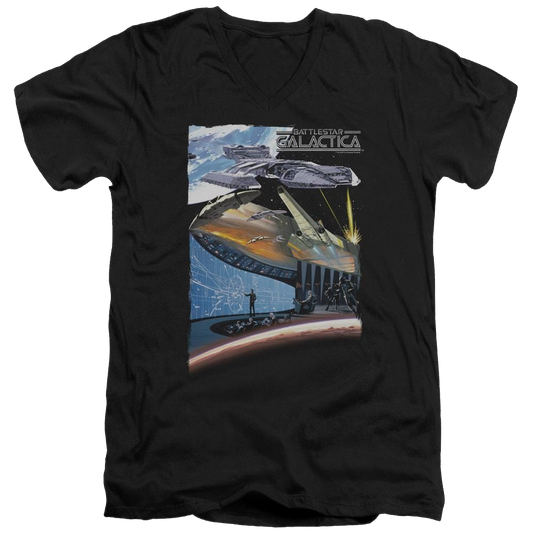 Battlestar Galactica Concept Art - Men's V-Neck T-Shirt
