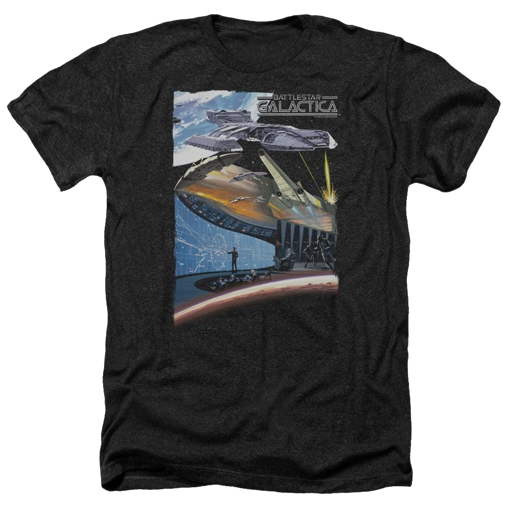 Battlestar Galactica Concept Art - Men's Heather T-Shirt