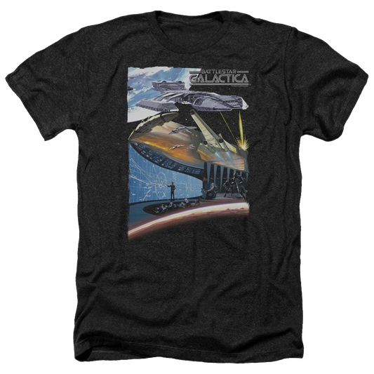 Battlestar Galactica Concept Art - Men's Heather T-Shirt