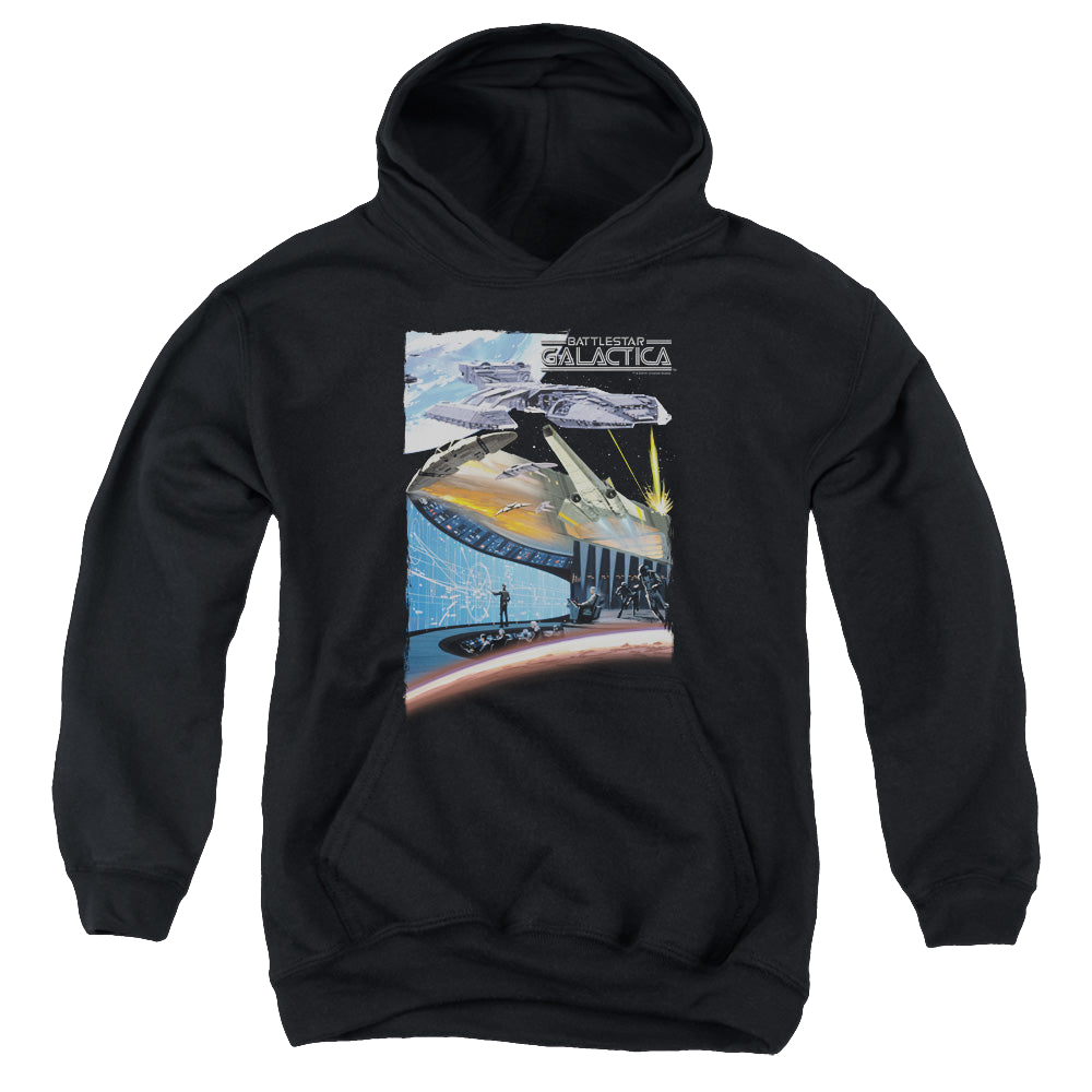 Battlestar Galactica (1978) Concept Art - Youth Hoodie