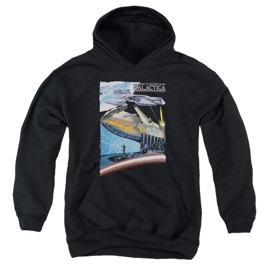 Battlestar Galactica (1978) Concept Art - Youth Hoodie