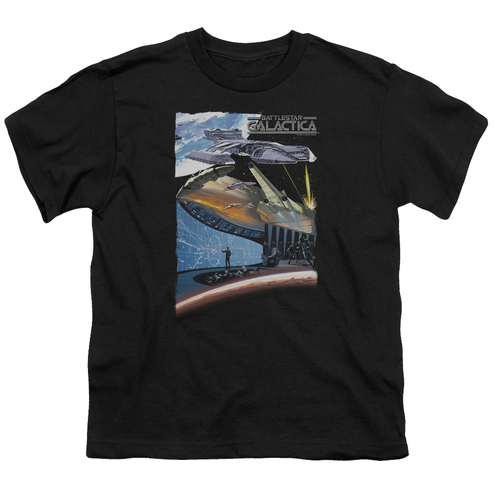 Battlestar Galactica (1978) Concept Art - Youth T-Shirt