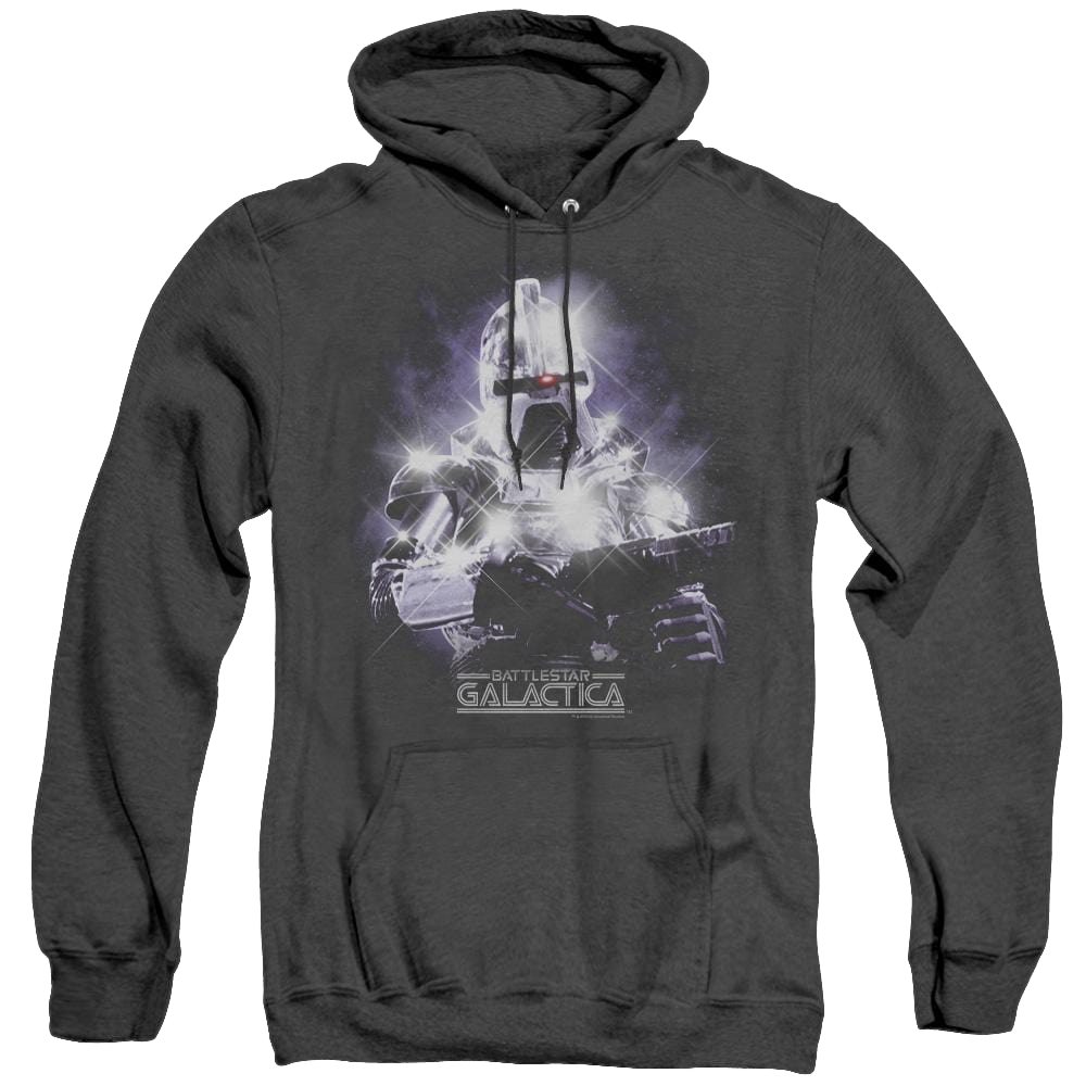 Battlestar Galactica (1978) 35Th Anniversary Cylon - Heather Pullover Hoodie