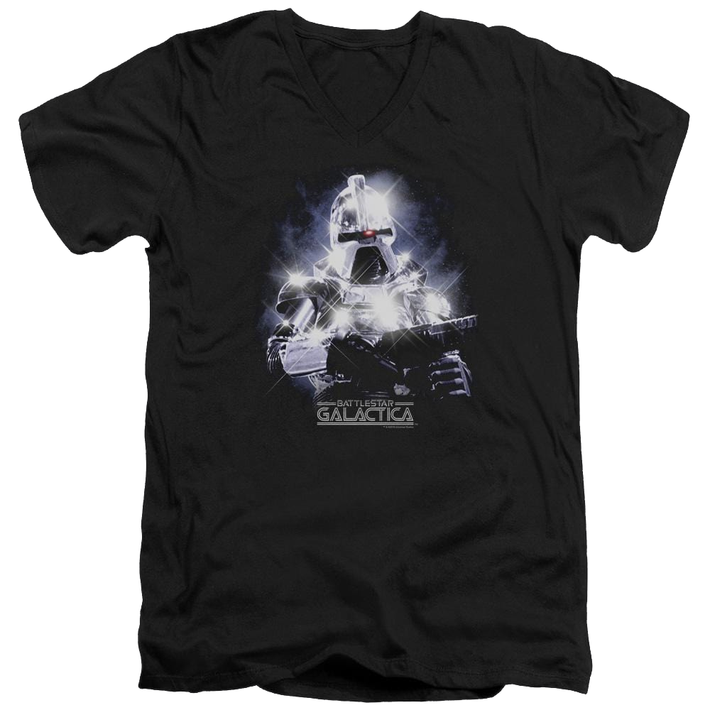 Battlestar Galactica 35th Anniversary Cylon - Men's V-Neck T-Shirt