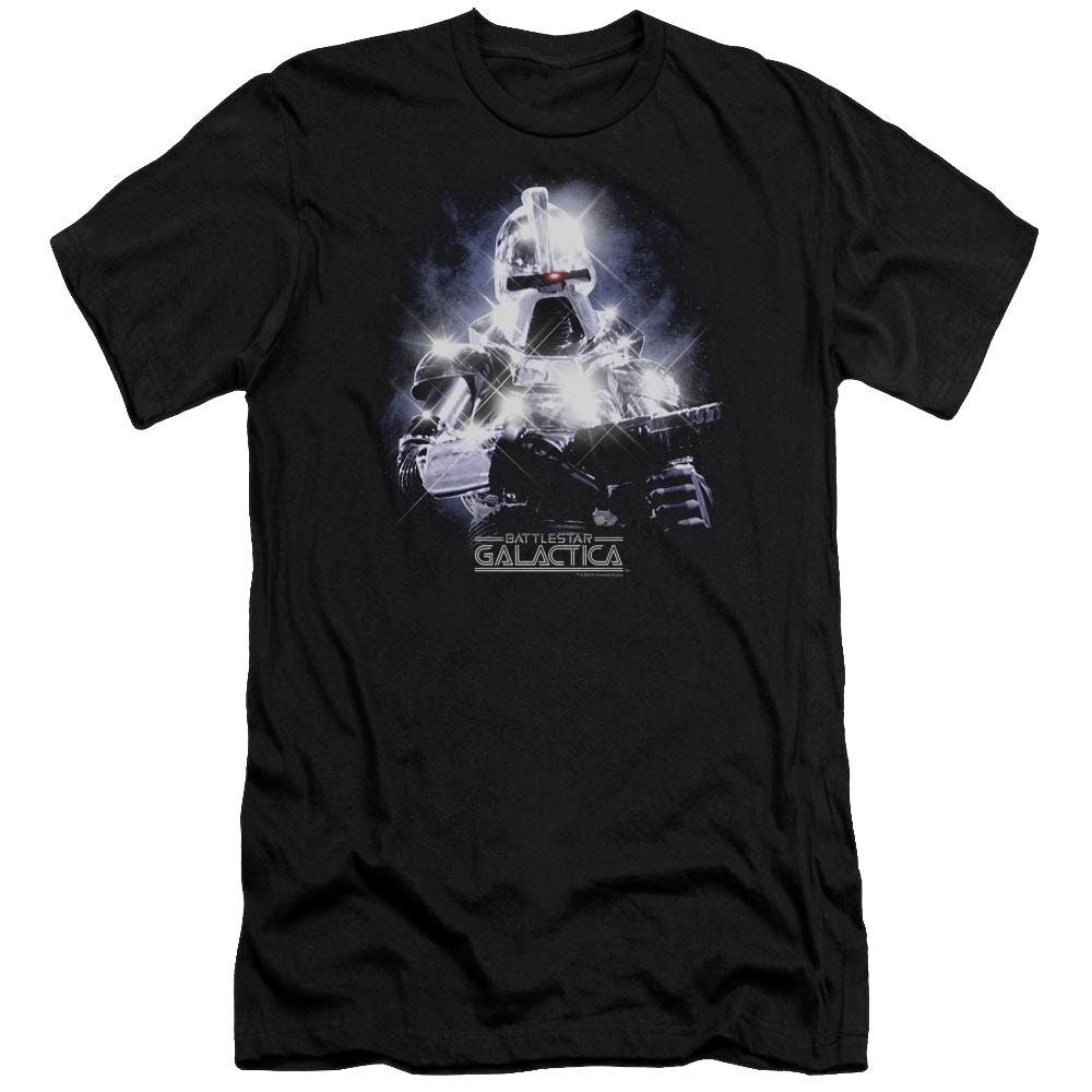 Battlestar Galactica 35th Anniversary Cylon - Men's Premium Slim Fit T-Shirt