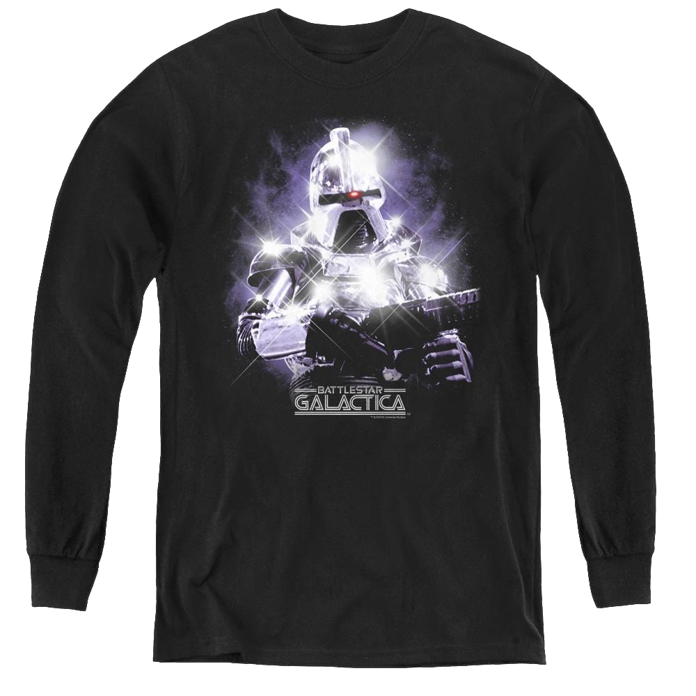 Battlestar Galactica (1978) 35Th Anniversary Cylon - Youth Long Sleeve T-Shirt