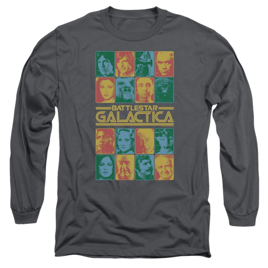 Battlestar Galactica 35th Anniversary Cast - Men's Long Sleeve T-Shirt