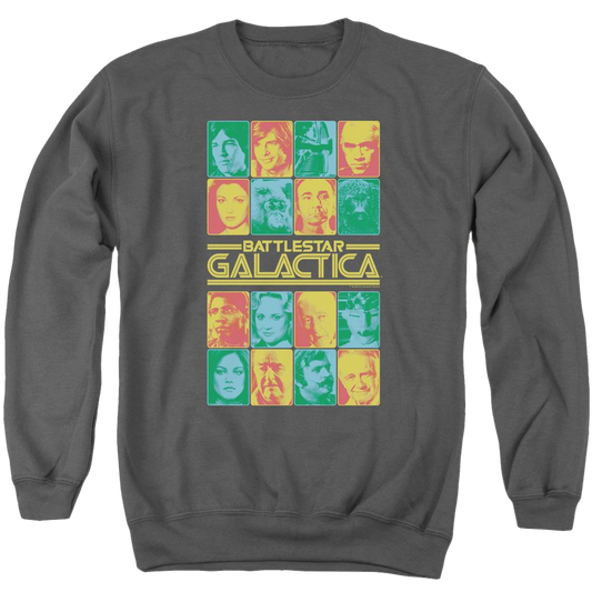 Battlestar Galactica 35th Anniversary Cast - Men's Crewneck Sweatshirt