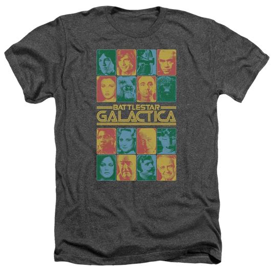 Battlestar Galactica 35th Anniversary Cast - Men's Heather T-Shirt
