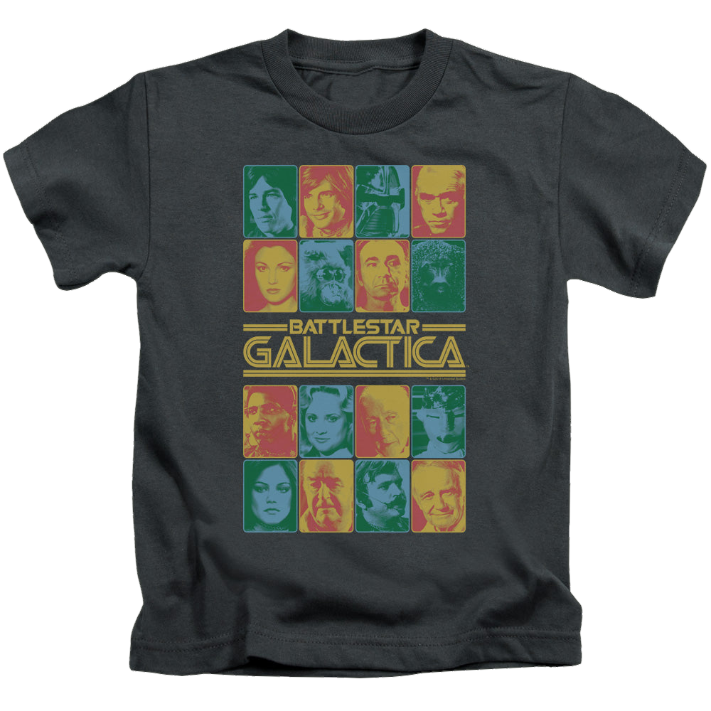 Battlestar Galactica (1978) 35Th Anniversary Cast - Kid's T-Shirt