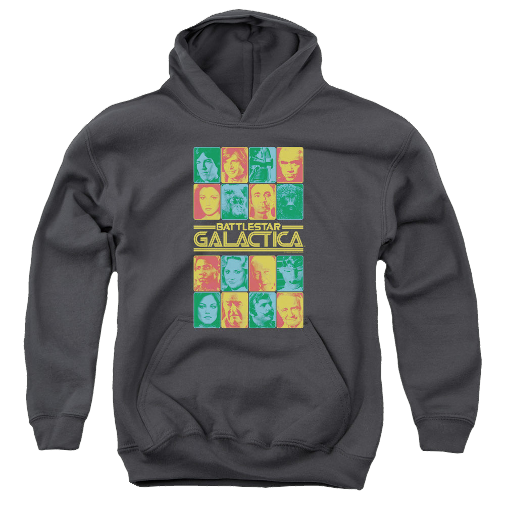 Battlestar Galactica (1978) 35Th Anniversary Cast - Youth Hoodie