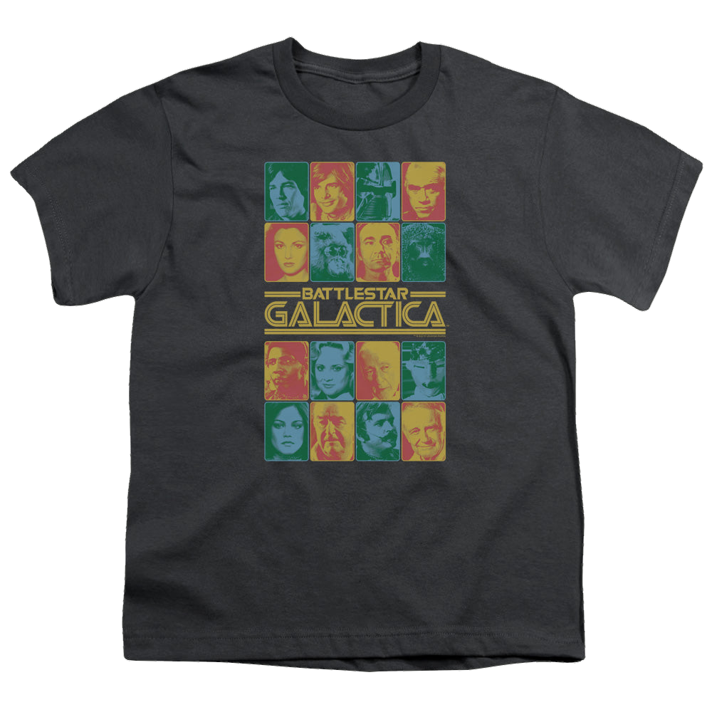 Battlestar Galactica (1978) 35Th Anniversary Cast - Youth T-Shirt
