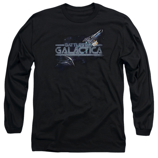 Battlestar Galactica Cylon Persuit - Men's Long Sleeve T-Shirt