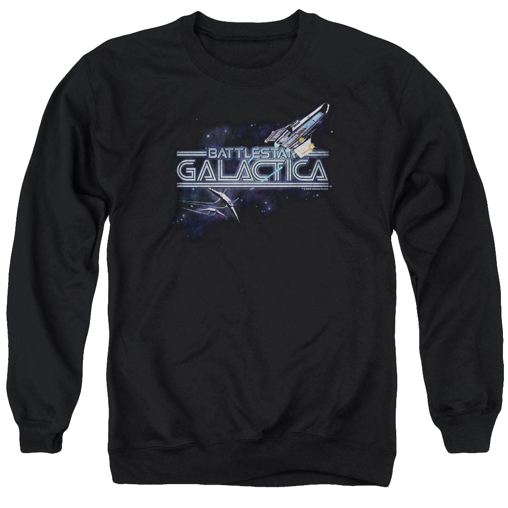 Battlestar Galactica Cylon Persuit - Men's Crewneck Sweatshirt