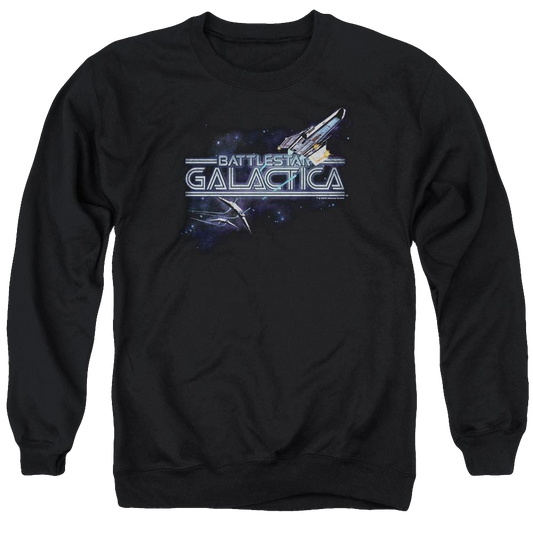 Battlestar Galactica Cylon Persuit - Men's Crewneck Sweatshirt